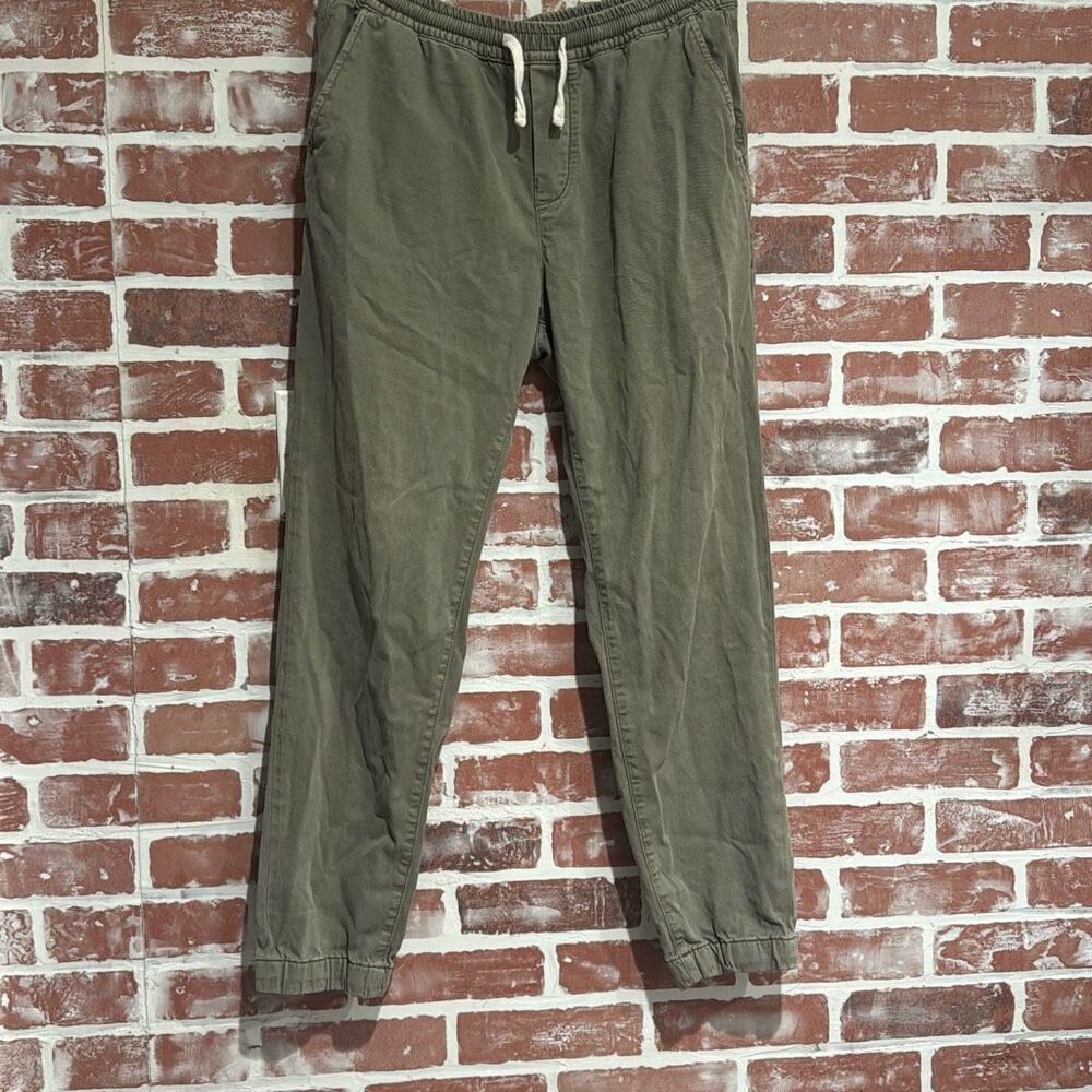 Marine Layer Olive Green Jogger Sweatpants